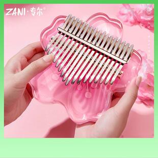?卡林巴拇水指琴21音亚力17/21音kal克imba1晶7音手指琴小乐器姆