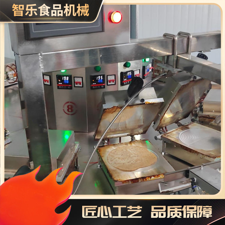 香酥焦饼机全自动烙馍机自动助料智能化更省力 全自动养胃焦饼机