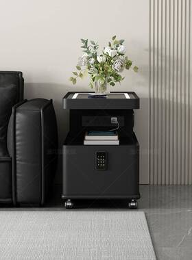 移动茶几小户F99M96SH可型代现简极约边柜轻奢客厅意式简新款沙发