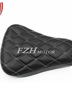 摩托配件线哈雷XL1200X形48改巡航太子装前坐垫白菱前坐包104-5年