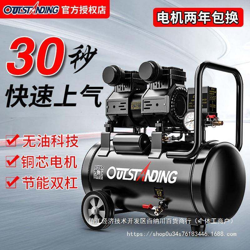 气泵小型家2用20v空默认项压打机配件大全气泵r充气空气压缩机电