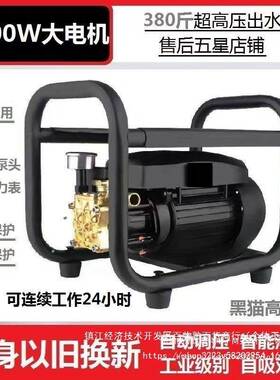 冲量洗黑猫高压清洗机压车机022V洗大功率自动车感95281应电机