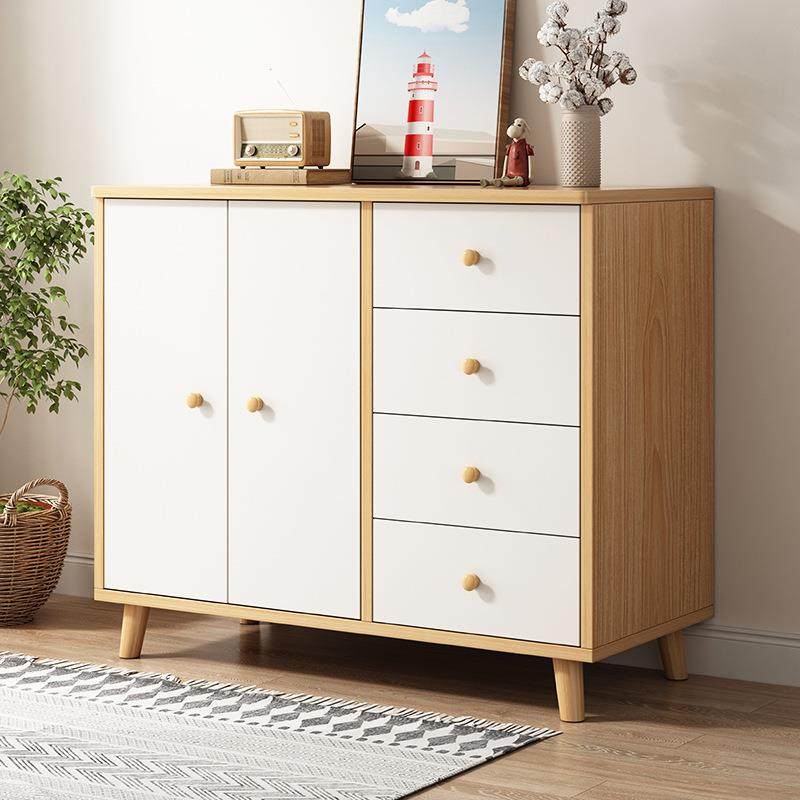 五带斗柜仿实木客约厅收纳置物架简卧室床尾斗柜简易色抽屉C09柜