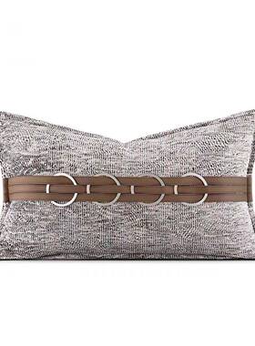 样轻店简约现代抱枕沙发客厅靠垫方枕板间酒抱枕DCS靠包奢腰枕