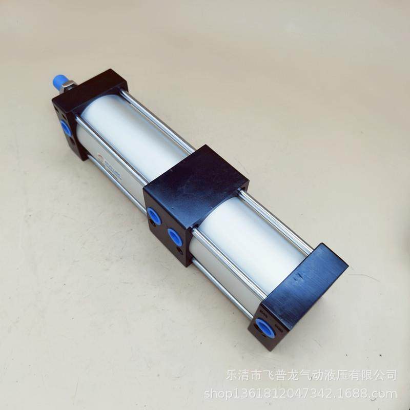 国产拉杆式SC多位气缸TSCT80X50X100S多行程缸TSC80X1气25479X150