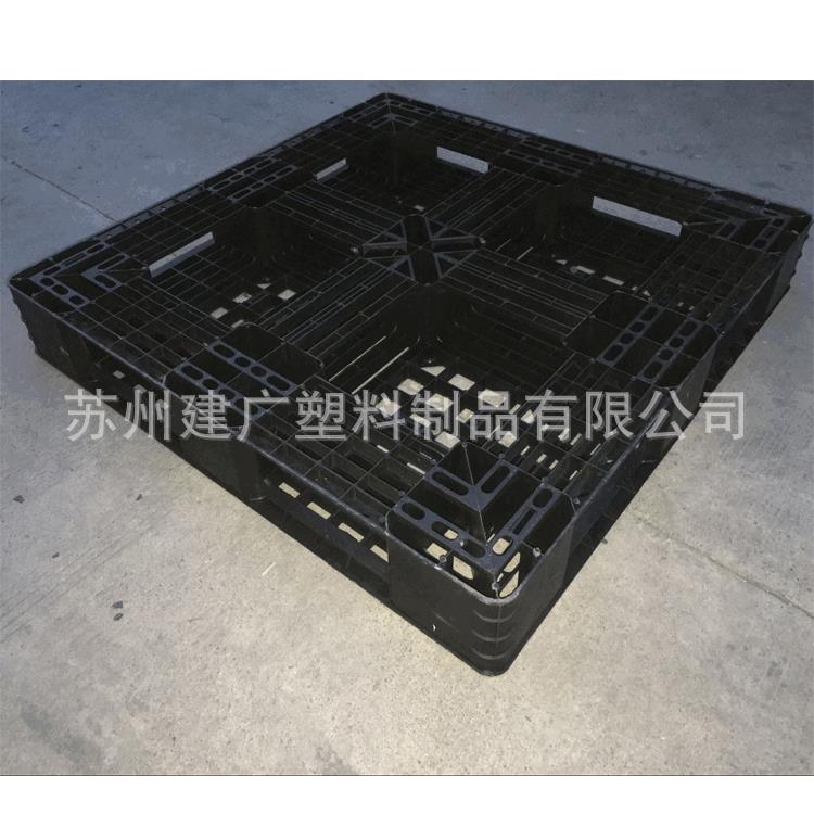 直销210黑色栈板黑1色田字型盘托单面田字型1NNS2001000*1*50