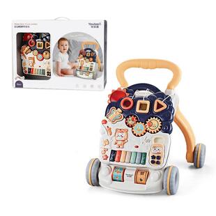 优恩乐学步车玩婴幼儿推车具萝卜助步车钢琴童音乐681儿玩具爬行