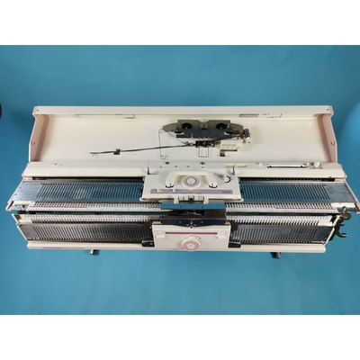 厂家直销全新家用毛衣编织机KH260主机+KR260副机 双针床搭配套机