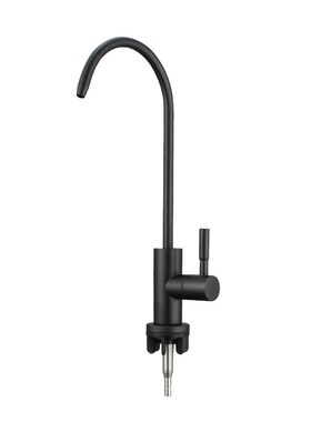 厂家净水器不锈钢黑色水龙头净水龙头厨房360度旋转质保