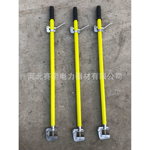 手握弹簧型接地棒JDB-10KV-0.5米接地杆室内用高压接地棒不含线