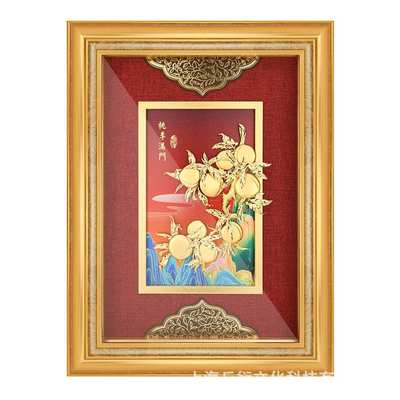 桃李满门金箔立体画装饰画毕业送礼教师节礼物送老师的创意礼物