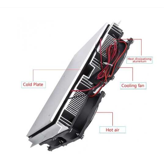 半导体制冷片12706制冷模块套装制冷板冷面降温12V240W制冷器