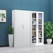 件柜铁皮带YJ WJG00锁办公室矮柜资料档案柜加厚钢凭厂制文分体财