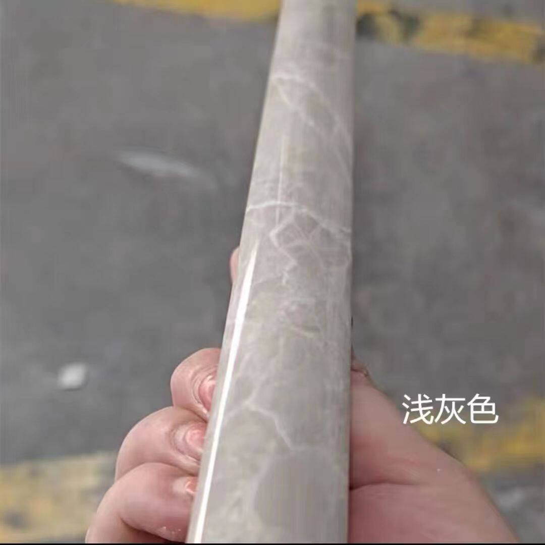 石塑瓷砖阳角收口条三通配件圆弧阳角大理石花纹瓷砖收边阳角直角