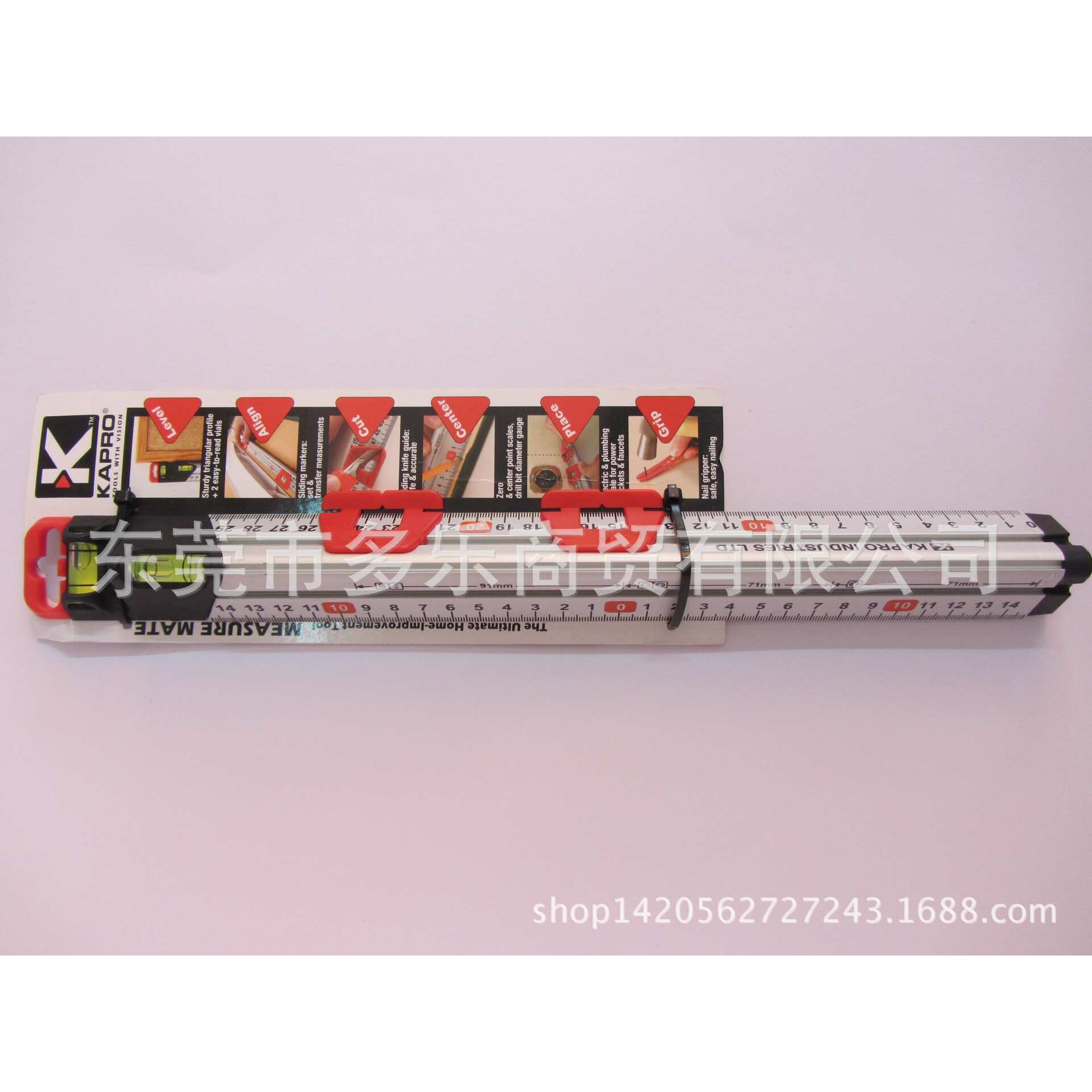 以色列 KAPRO嘉宝牌 三角型 水平仪 水平尺 313 12寸