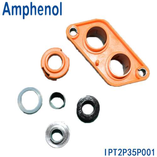 安费诺AMPHENOL 汽车连接器新能源高压接插件IPT2P35P001整套