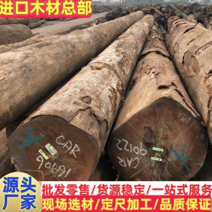巴新红橄榄原木 红橄榄板材 红橄榄木料耐腐蚀适用于实木家具雕刻