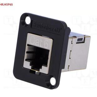 SWITCHCRAFT EHRJ45P6S EHRJ45P6 耦合器; EH; Cat: 6; 屏蔽;