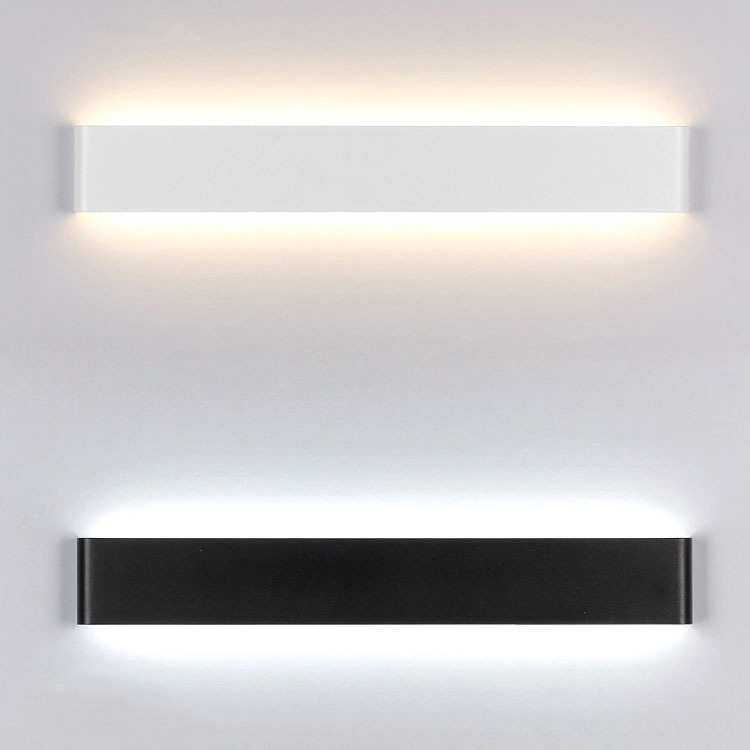 LED镜前灯上下发光后现代卫生间北欧酒店客房床头灯壁灯厂家