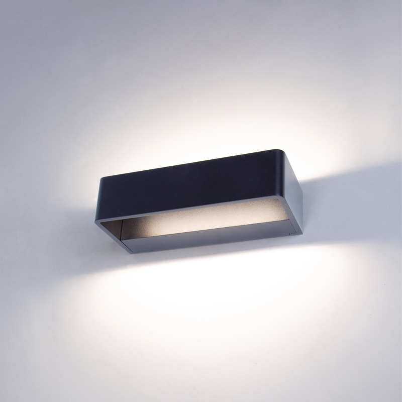 三色调光壁灯15W室内外铝质防水上下发光别墅外墙阳台墙面壁灯