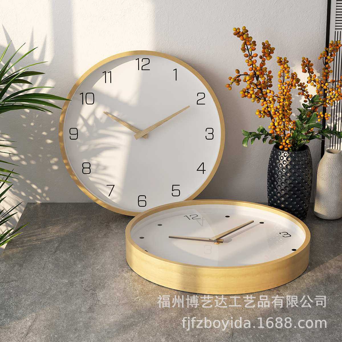 亚马逊热卖挂钟 时尚静音钟表客厅现代简约时钟 北欧卧室挂墙钟表,3C数码配件,摄像机配件,淘宝优惠券,粉丝福利购,淘宝优惠卷