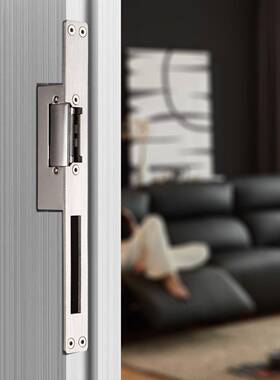 阴极锁门禁电锁口阴极锁NO/NC12V门禁电锁扣24V电控锁风淋室卡口