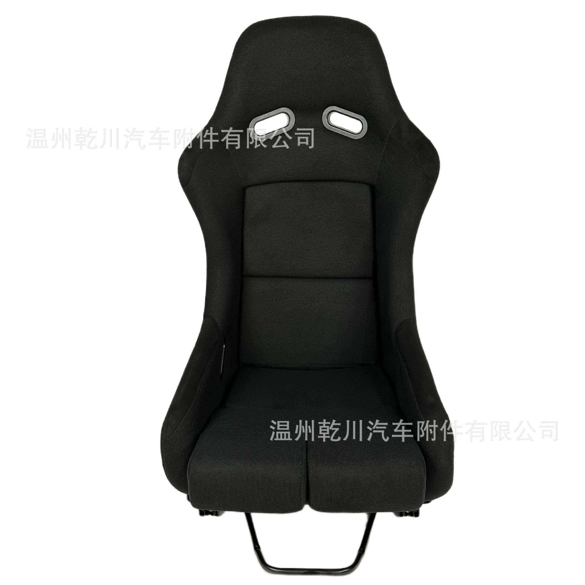 绒布玻璃钢不可调角度赛车模拟驾驶座椅汽车座椅改装赛车单人椅