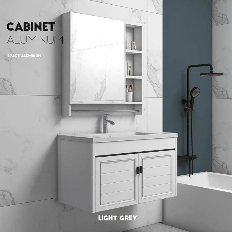 小户型卫生间洗漱台家用太空铝浴室柜组合厕所洗脸洗漱台盆柜组合,家装主材,浴室柜,淘宝优惠券,粉丝福利购,淘宝优惠卷