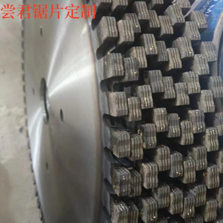 尝君石材机械青石切割机牌坊大型碑石切割机锯片2600mm超大锯片