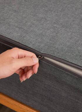 J6DA六面全包床笠拉链款全棉水洗棉床罩学生宿舍乳胶床垫席梦思保