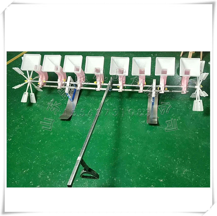 手拉水稻直播机 新型水稻点播机多用途手拉播种机大面积种植机