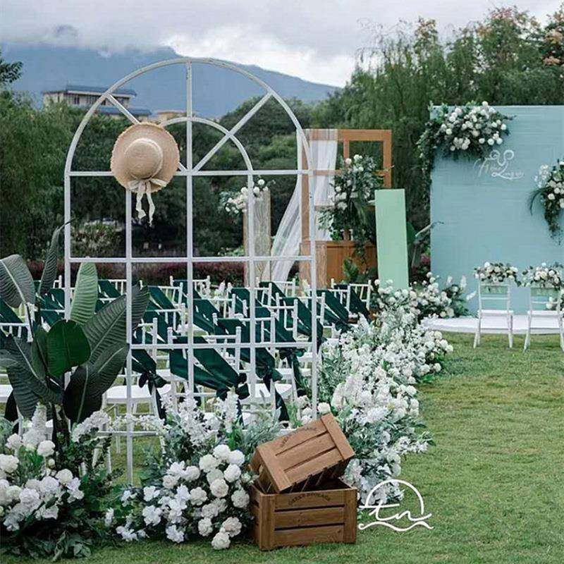 新款婚道具铁艺屏风户外婚礼场景布置森系网格屏风拱门背景架子,节庆用品/礼品,陪嫁用品套装,淘宝优惠券,粉丝福利购,淘宝优惠卷