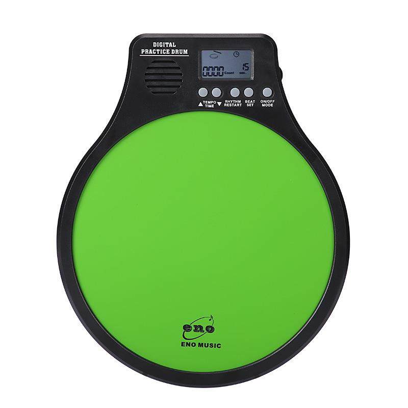 伊诺EMD10寸哑鼓电子哑鼓节拍器支架子鼓ENO入门练习哑鼓鼓垫套装