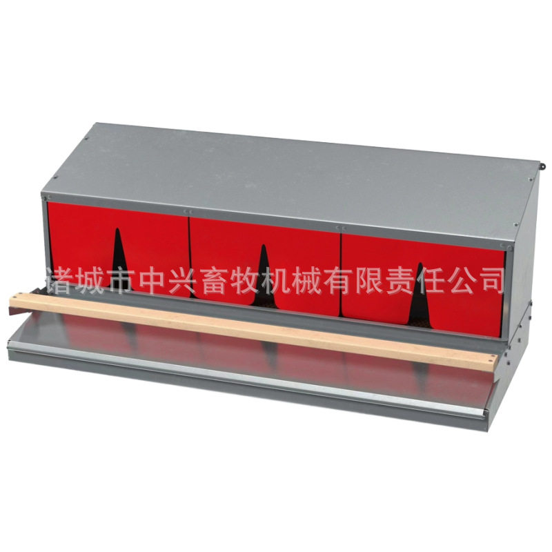 散养鸡用产蛋箱自动滚蛋母鸡下蛋箱鸡场人工鸡窝集蛋箱鸡蛋干净