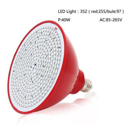 直销352颗LED植物生长灯全波段温室多肉花卉植物补光灯