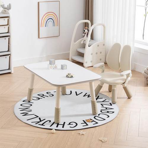 nanx双背降儿童沙发椅方桌nanx-t-5套宝装可升宝形座椅幼儿园阅读