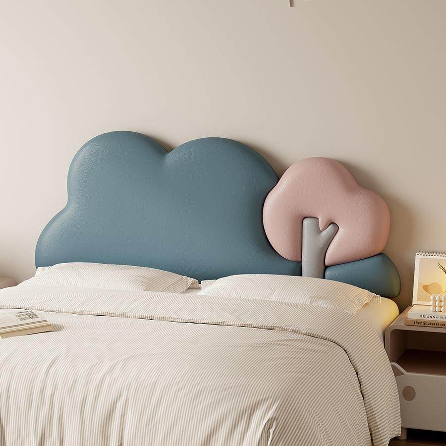 萌趣小云朵头软靠背垫儿包童房榻榻米5床F98TH56H床头靠垫202新款,居家布艺,抱枕被,淘宝优惠券,粉丝福利购,淘宝优惠卷