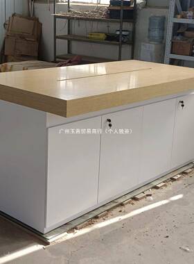 中岛机展台展示台电脑体验手桌科技EHY能产展示品柜配件智靠墙柜