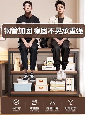 落地书墙架置窄物架靠多租房RYN柜家用架子收纳架书桌层旁网红展