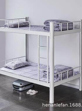 下铁艺床员工寝室床LFF-SCC0架方管床铁床学生宿舍高低床公寓床工