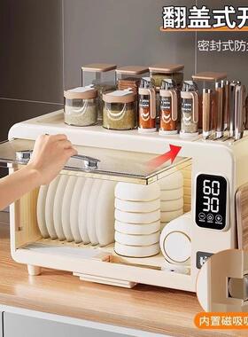 筷收纳盒新款家用小型厨多房消毒碗柜功餐具AL100060免能沥水碗碟