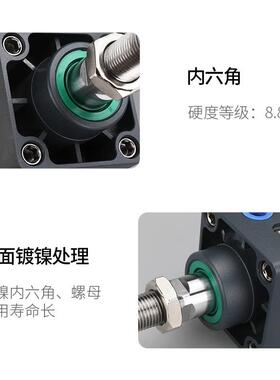 亚德客型标准气缸SC32/4050/613/8/0/00/125X25X50X75X103670X215