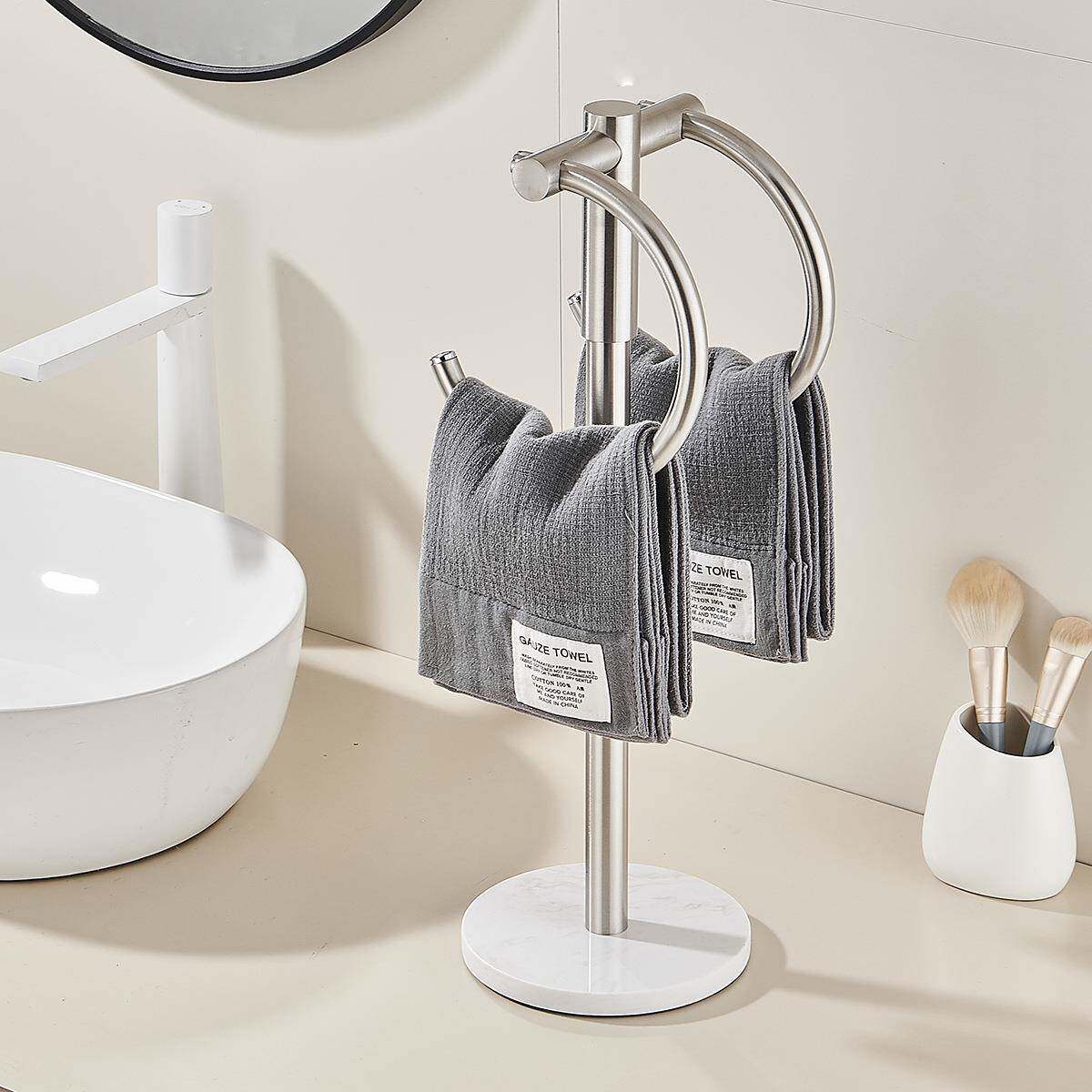 立式架不锈钢擦手巾架室台无品牌/面置物收纳浴厨房卫生架间挂毛