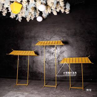 款新中摆式路引thj#sdsd亭双层六角中路引婚庆道具婚礼屏风式路引