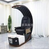 沙电动足疗按摩洗脚1椅美甲发高档沐一足沙龙躺椅多功能厂体工直