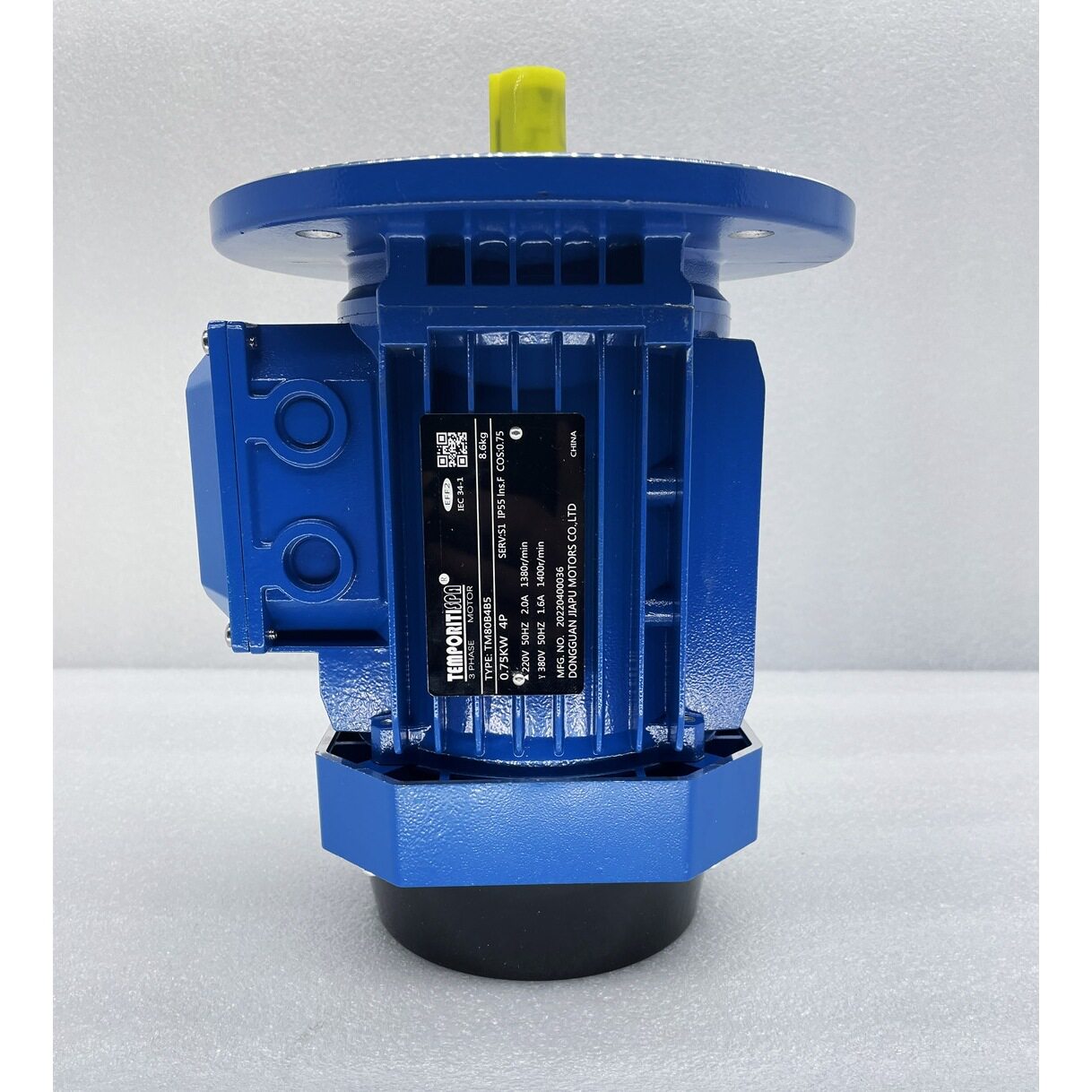 泰普力TM系列三相标准铝壳感应电动机0.09KW-11KW