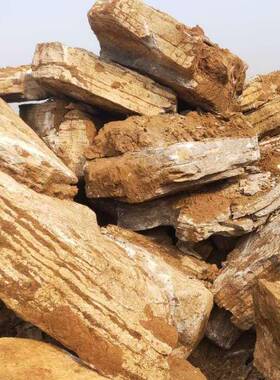 千层石黄山色假林园庭院造观景施工鱼池驳岸灵IPQ璧景石