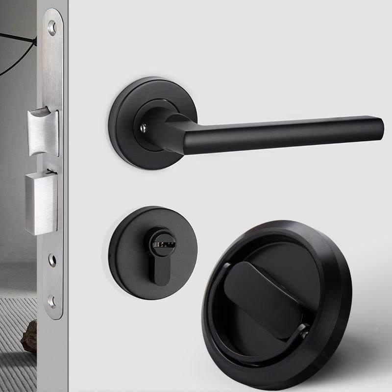 平面锁室内拉环室锁锁卧家用门门锁静音锁具房门隐形锁黑色拉环分,基础建材,机械门锁,淘宝优惠券,粉丝福利购,淘宝优惠卷