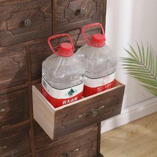 式 复古乡村七斗柜实木五斗柜客柜厅储物卧室层818橱美柜多床头收