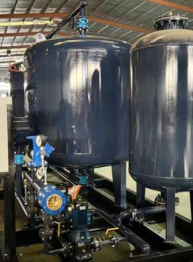 不锈钢容积式换热器OBX学活积校生热水容式换热机组太阳能预热罐